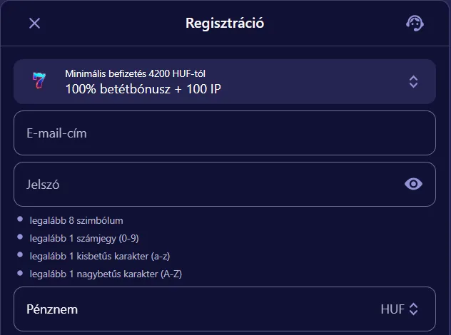 Regiszter Betmatch
